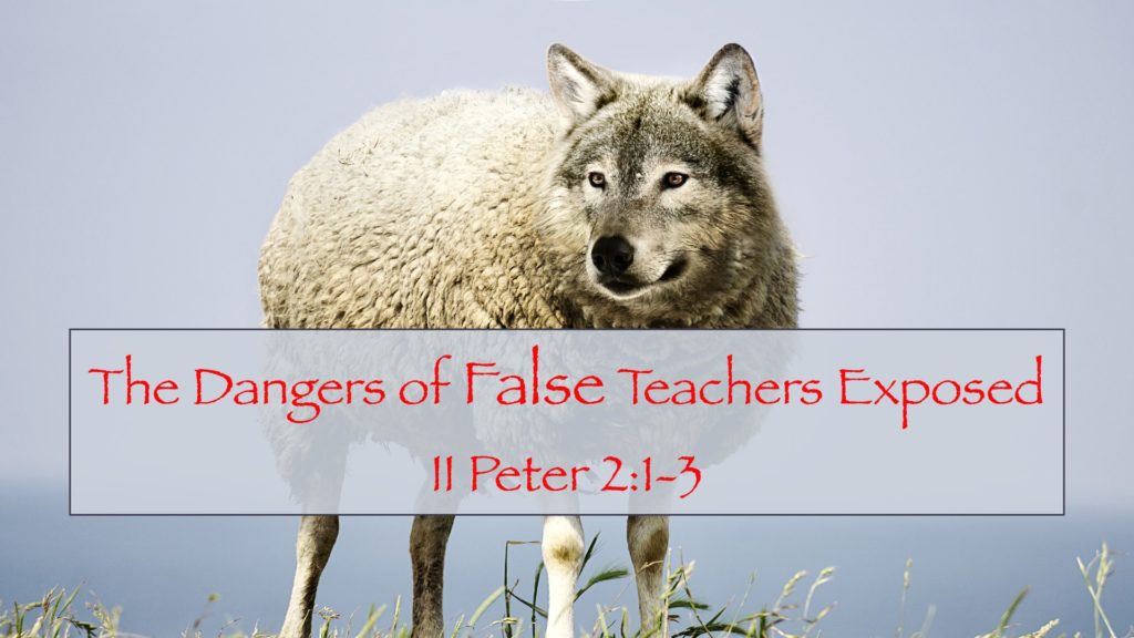 False teachers in the church