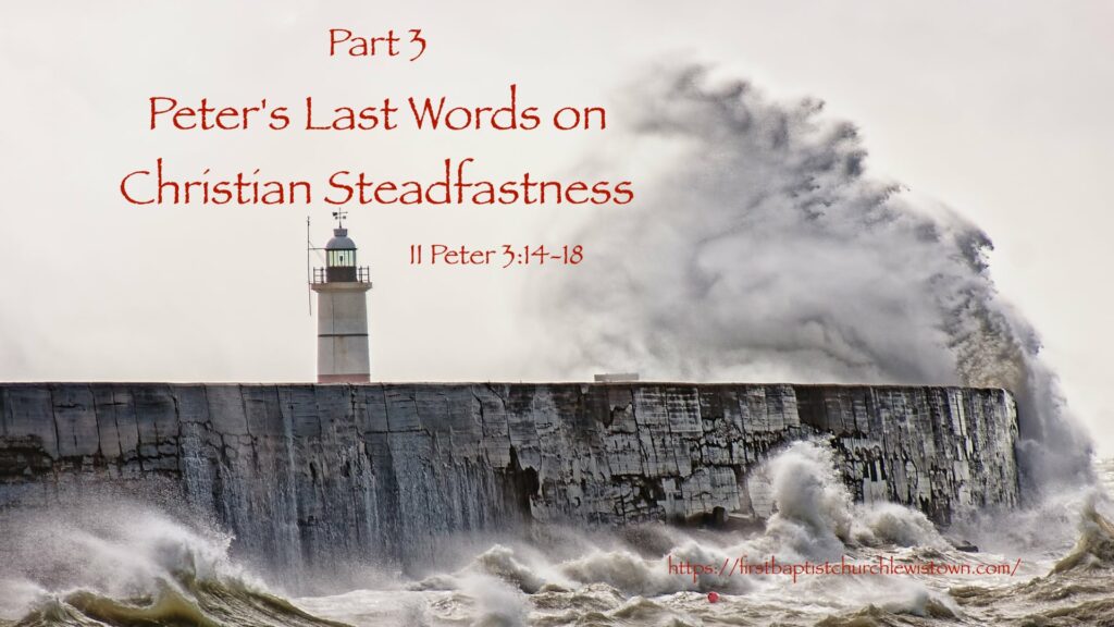 2 Peter Steadfastness