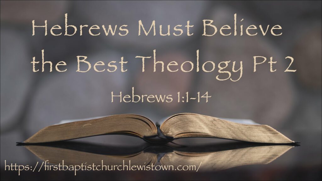 bible Hebrews Theology 2